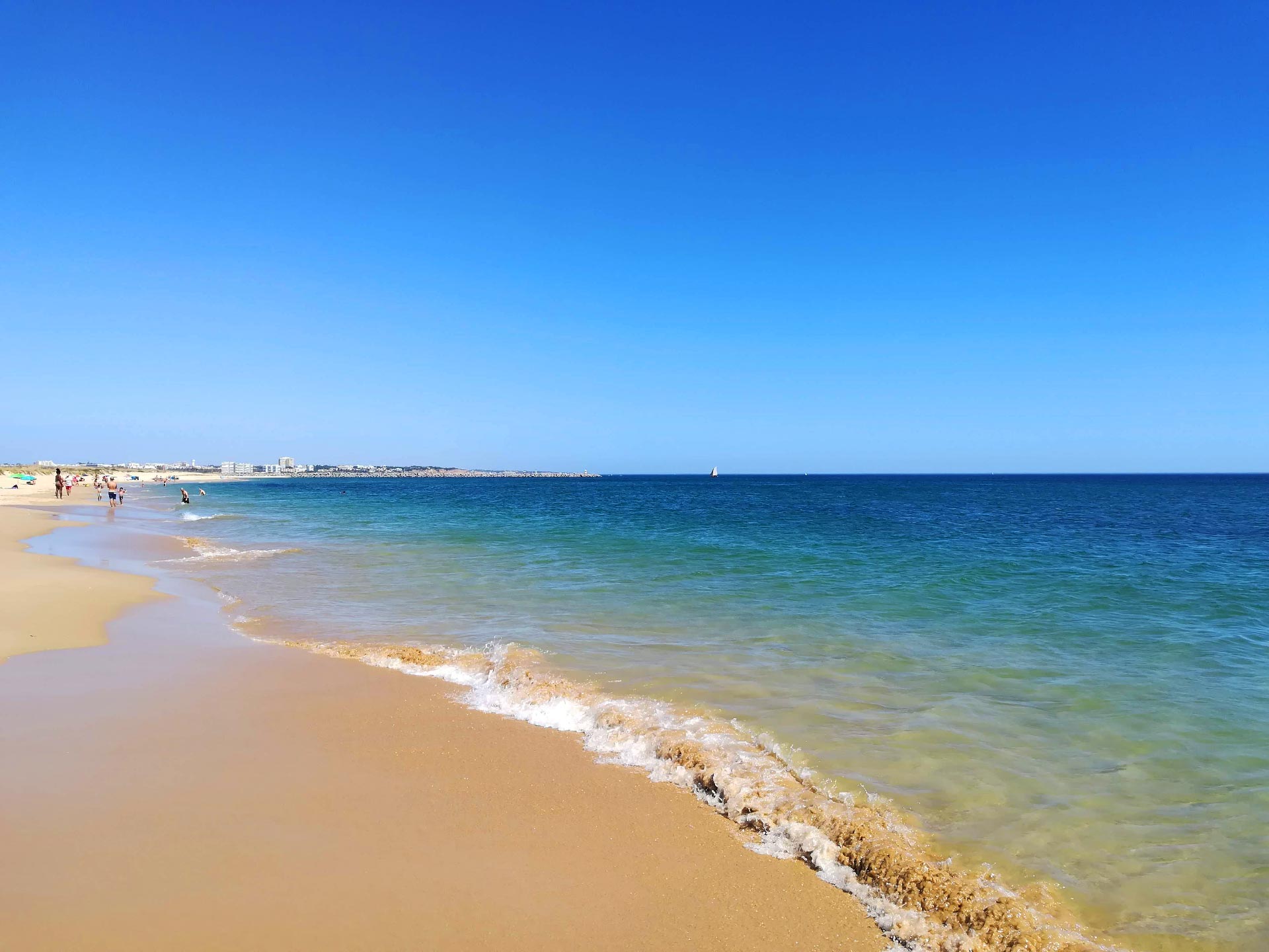 Scorcio di Praia do Vale da Lama (spiaggia) Portimao, Portogallo