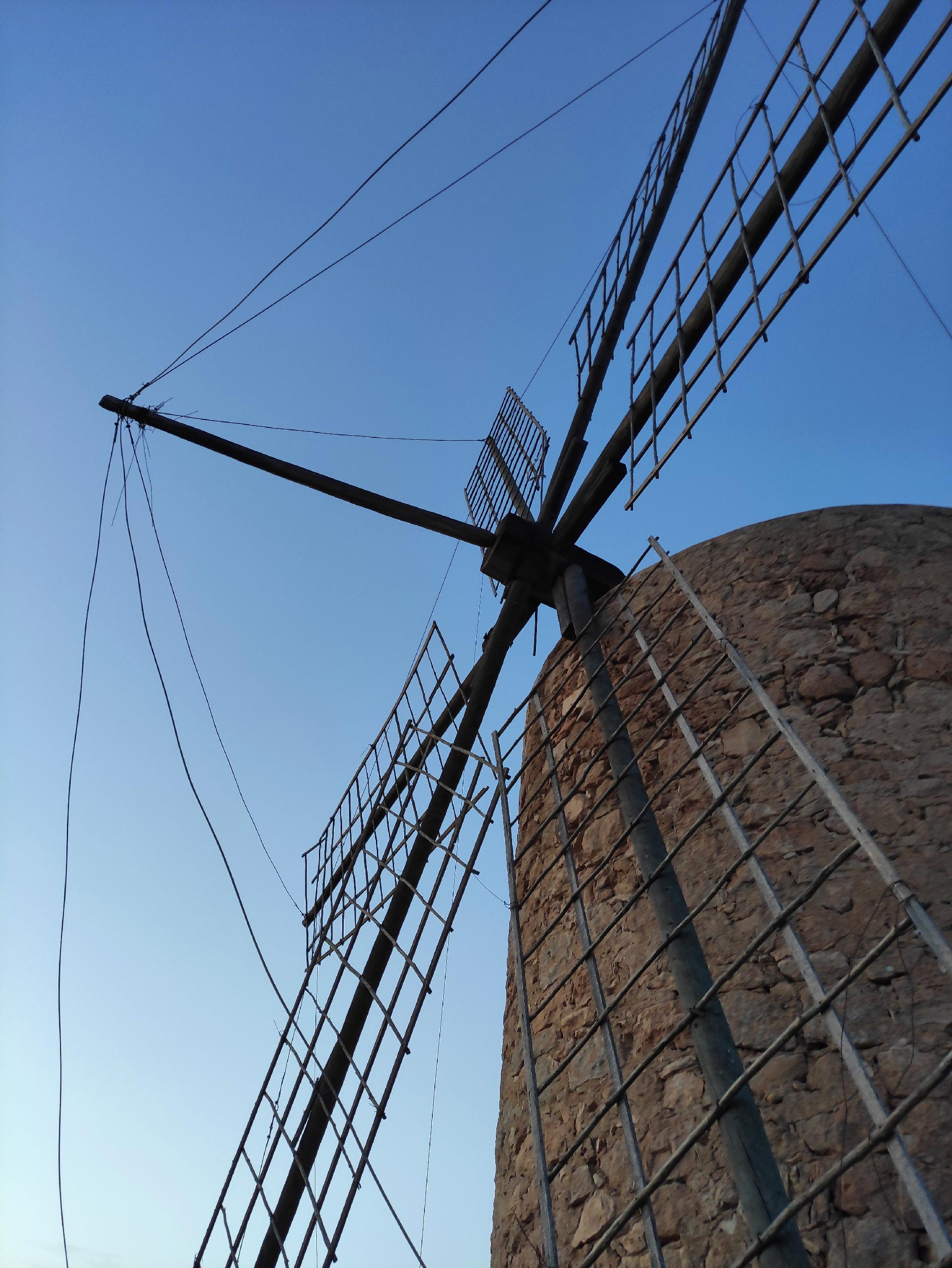 Le pale del mulino a vento di San Francesc, Formentera